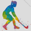 Hockey Girl diamond painting