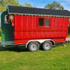 Red Gypsy Wagon diamond painting