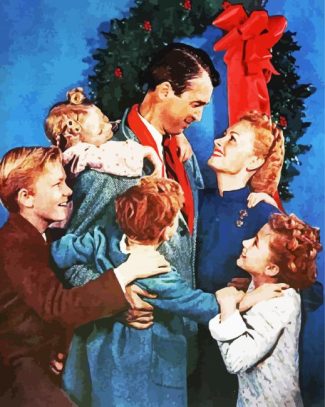 Christmas its a Wonderful Life Diamond painting