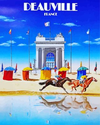 Deauville Poster diamond painting