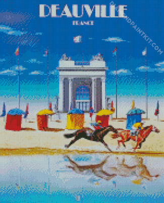 Deauville Poster diamond painting