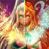 Aesthetic Winx Club paint by numbers