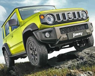 Suzuki Jimny paint by numbers