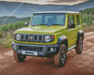 Aesthetic Suzuki Jimmy diamond painting