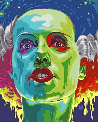 Elsa Lanchester Frankenstein 5D Diamond Painting