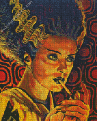 Bride Of Frankenstein 5D Diamond Painting