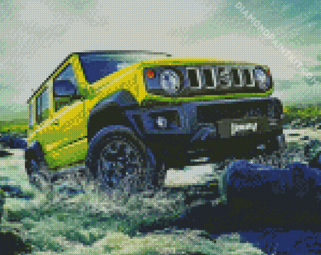 Suzuki Jimmy diamond painting