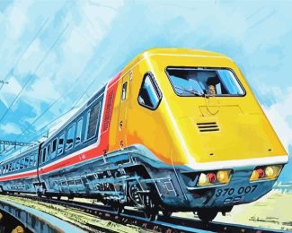 Intercity 125 Train Diamond Painting