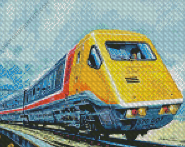 Intercity 125 Train Diamond Painting