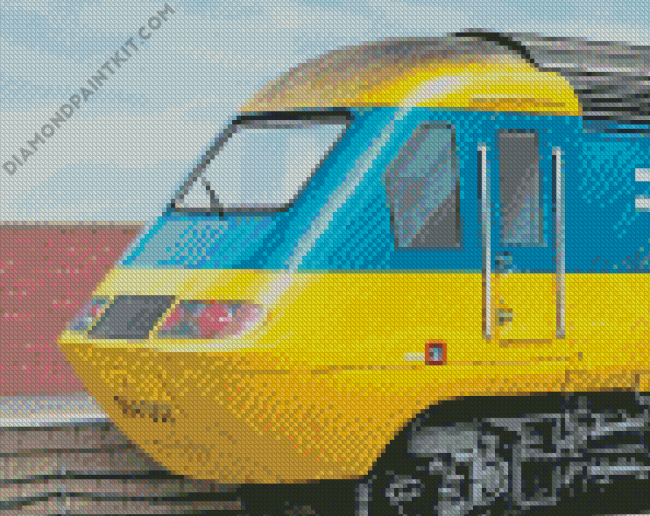 Aesthetic Intercity 125 Diamond Painting