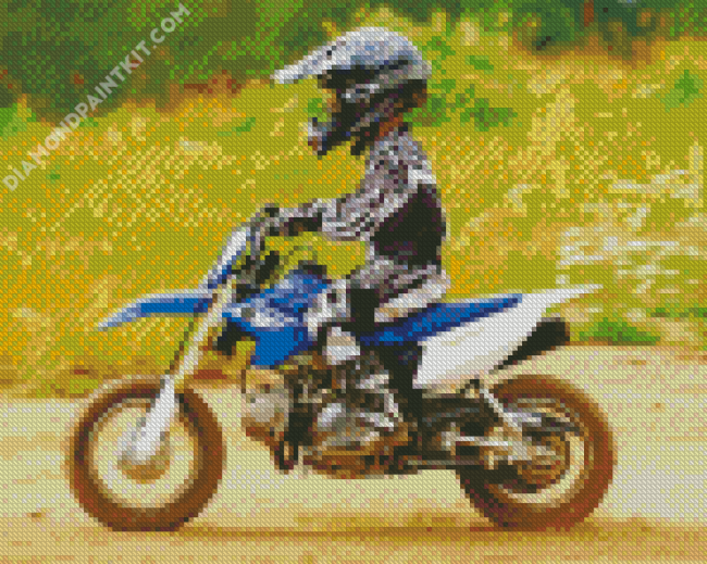 Aesthetic Peewee Motorbike Diamond Painting