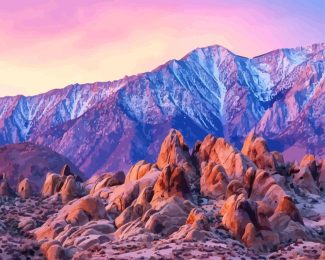 Alabama Hills Diamond Painting