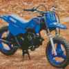 Blue Peewee Motorbike Diamond Painting