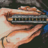 Harmonica Diamond Painting