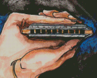 Harmonica Diamond Painting