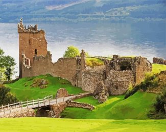 Urquhart Castle Diamond Painting