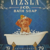 Vizsla Bath Soap Diamond Painting