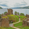 Aesthetic Urquhart Castle Diamond Painting