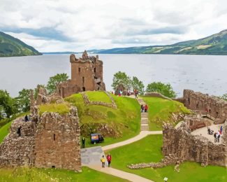 Aesthetic Urquhart Castle Diamond Painting