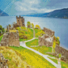 Cool Urquhart Castle Diamond Painting