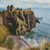 Aberdeen Dunnottar Castle Diamond Painting