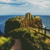 Dunnottar Castle Aberdeen Diamond Painting