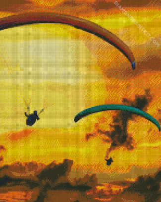 Paragliding Diamond Painting