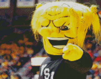 Wichita State Shockers Mascot Diamond Painting