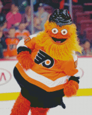 Gritty Mascot Diamond Painting