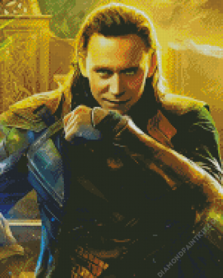 Loki The God of Mischief Diamond Painting