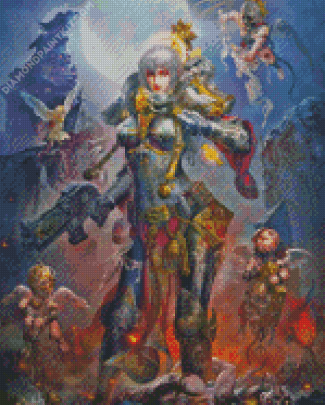 Adepta Sororitas Diamond Painting