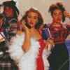 Vintage Clueless Characters Diamond Painting