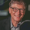 Bill Gates Businessman Diamond Painting