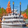 Disneyland Steamboat Diamond Painting