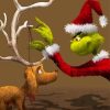 Grinch Max The Dog Diamond Painting