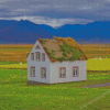 House In Grasslands Diamond Painting