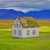 House In Grasslands Diamond Painting