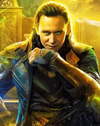 Loki The God of Mischief Diamond Painting