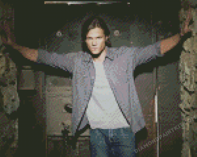 Sam Winchester Supernatural Diamond Painting