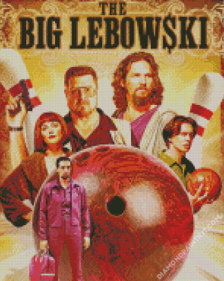 The Big Lebowski Movie Poster Diamond Painting