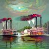 The Steamboats Diamond Painting