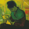 The Novel Reader Diamond Painting