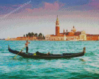 Venice Gondola Diamond Painting