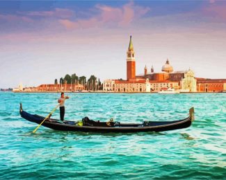 Venice Gondola Diamond Painting