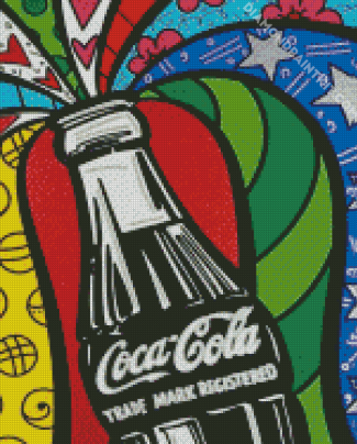 Coca Cola Illustration Diamond Painting