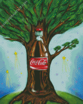 Coca Cola Tree Diamond Painting