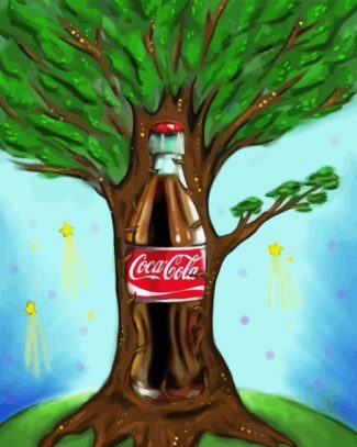 Coca Cola Tree Diamond Painting