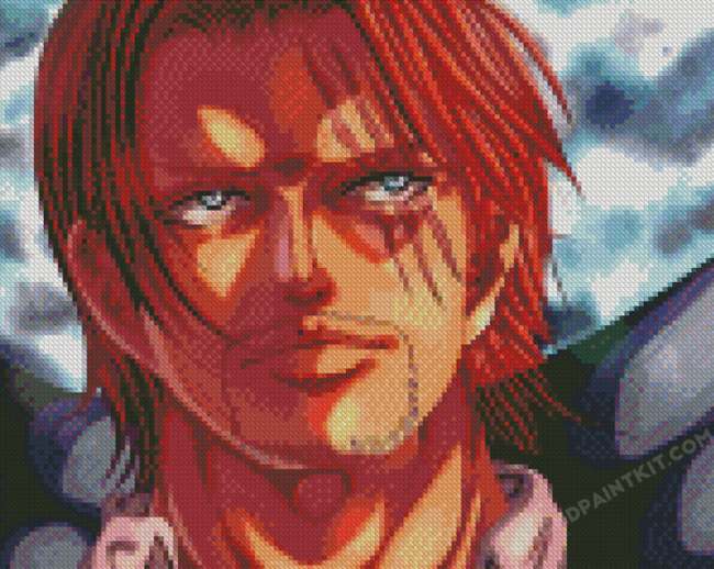 Shanks One Piece Diamond Painting