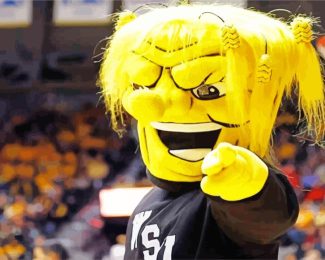 Wichita State Shockers Mascot Diamond Painting