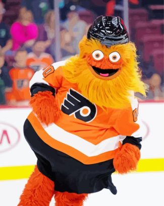 Gritty Mascot Diamond Painting